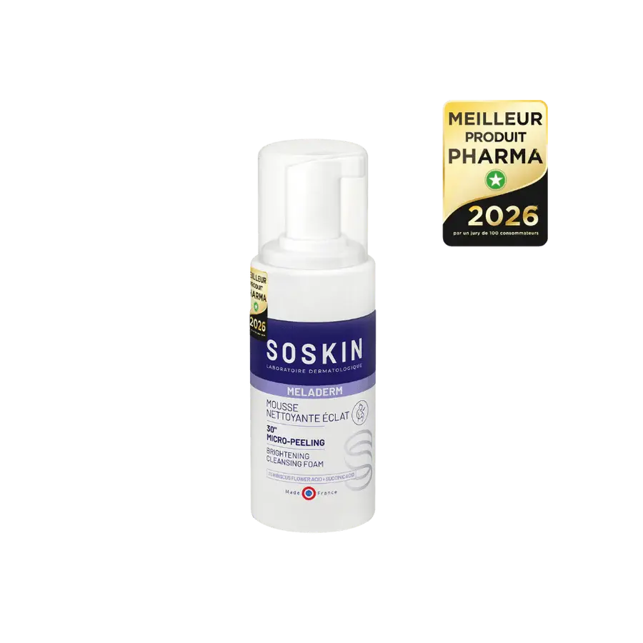 Soskin Meladerm Mousse nettoyante éclat Soskin Meladerm Mousse nettoyante éclat