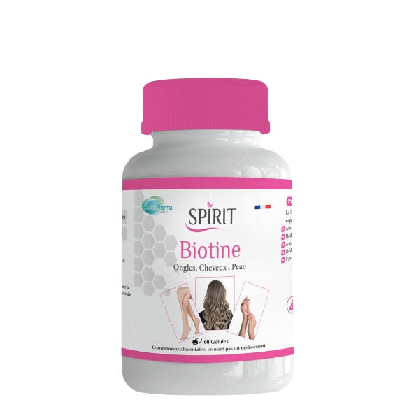 Spirit Biotine 60 gélules