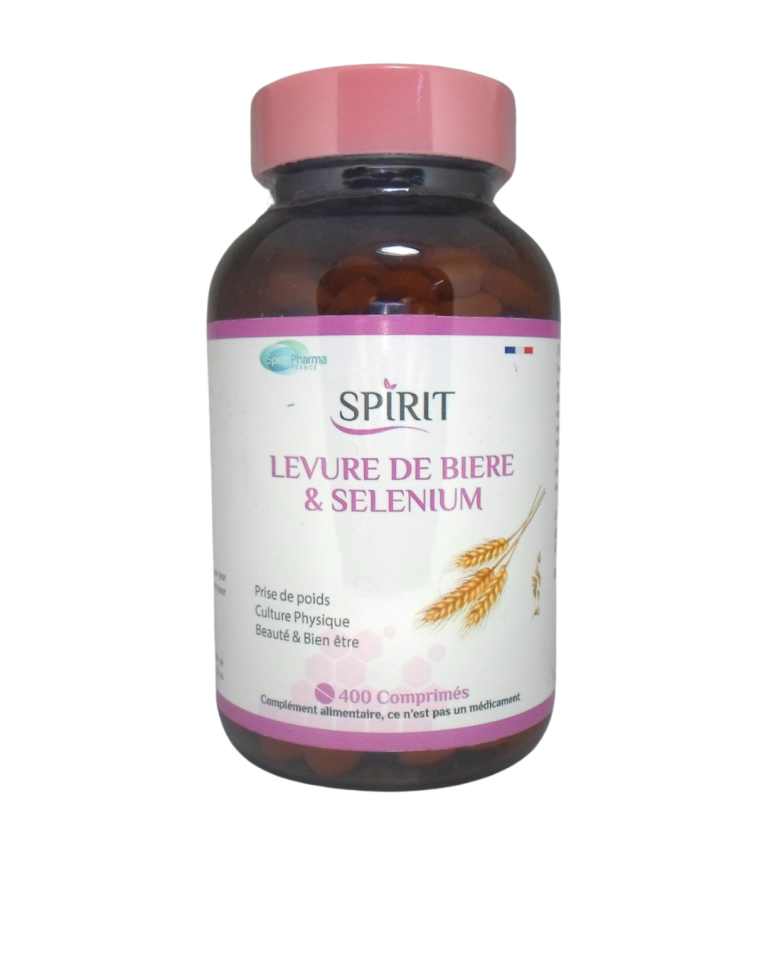 Spirit Levure de bière et sélénium 400 comprimés