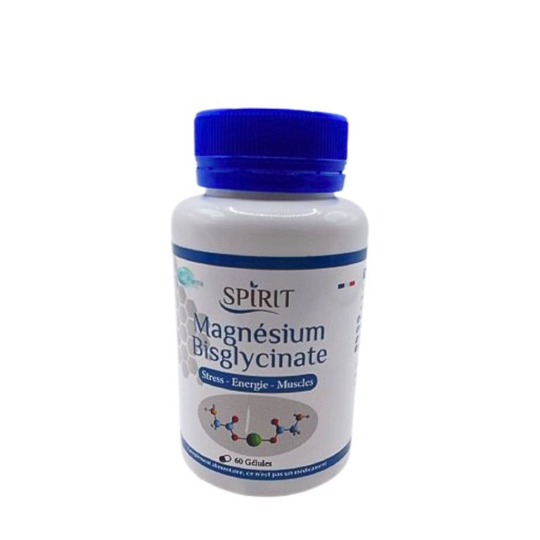 Spirit Magnésium bisglycinate 60 gélules