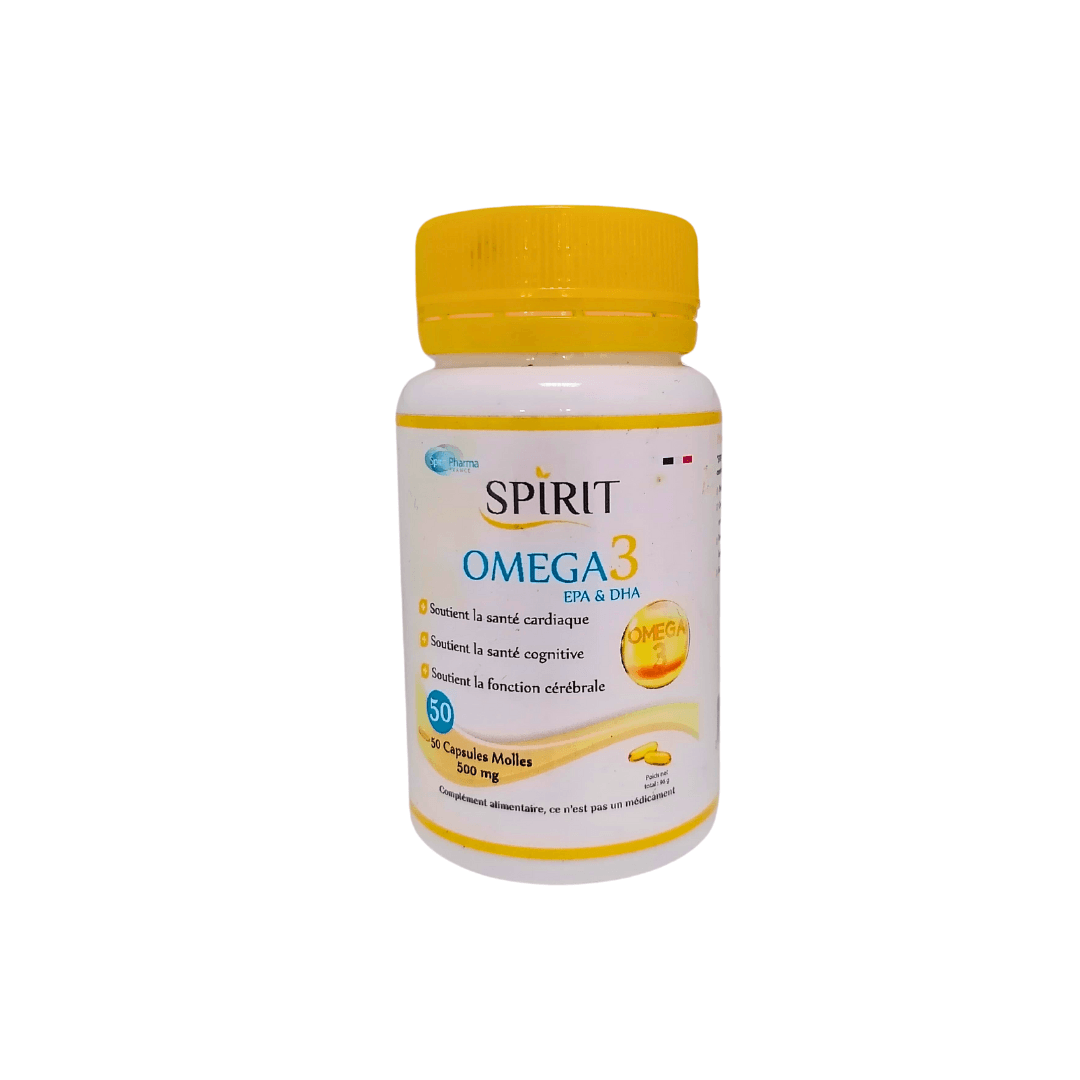 Spirit Omega 3 500 mg 50 capsules Spirit Omega 3 500 mg 50 capsules