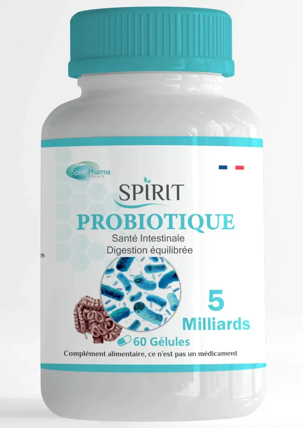 Spirit Probiotique 60 gélules Spirit Probiotique 60 gélules