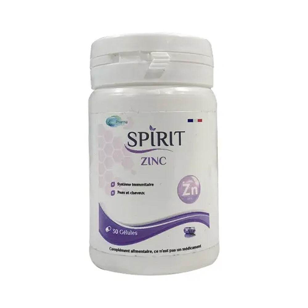 Spirit Zinc 30 gélules Spirit Zinc 30 gélules