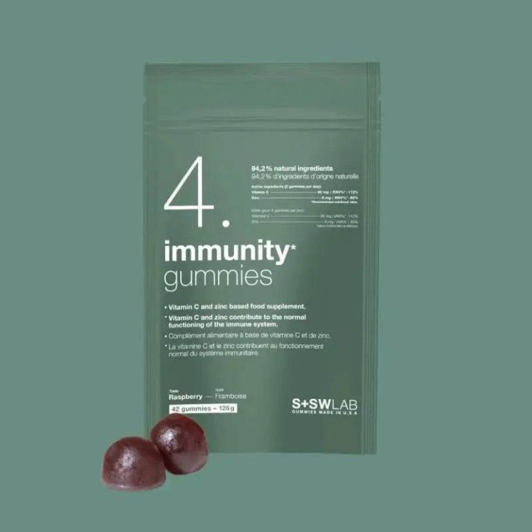 S+SWLAB Immunity 42 gummies goût framboise