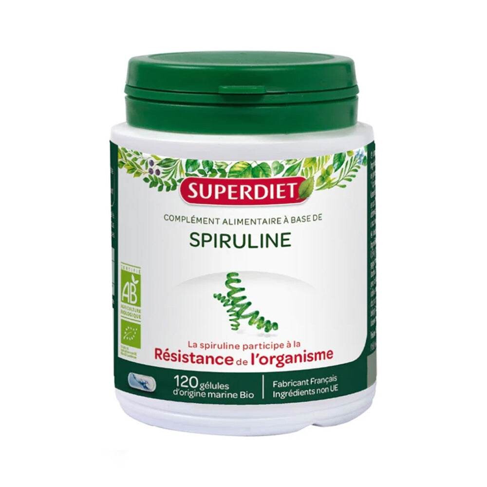 Super Diet Spiruline 120 gélules Super Diet Spiruline 120 gélules