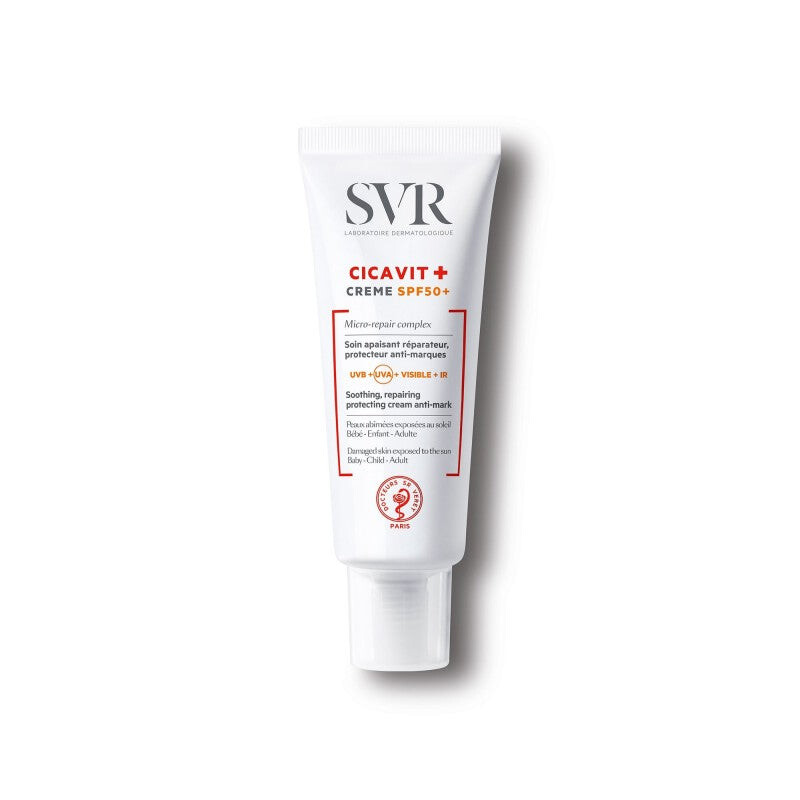 SVR Cicavit+ Crème apaisante réparatrice SPF50+ 40 ml SVR Cicavit+ Crème apaisante réparatrice SPF50+ 40 ml