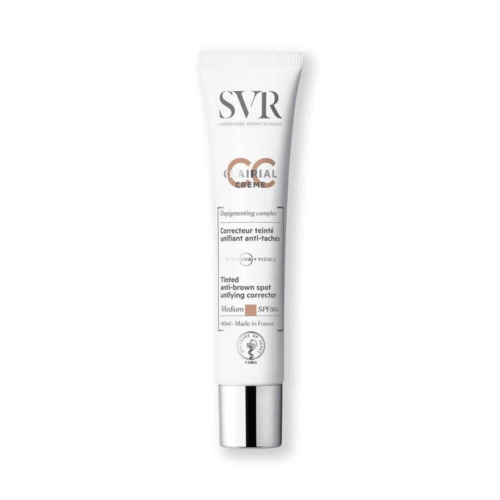 SVR Clairial CC Crème anti-taches teintée SPF50+ Medium 40 ml SVR Clairial CC Crème anti-taches teintée SPF50+ Medium 40 ml