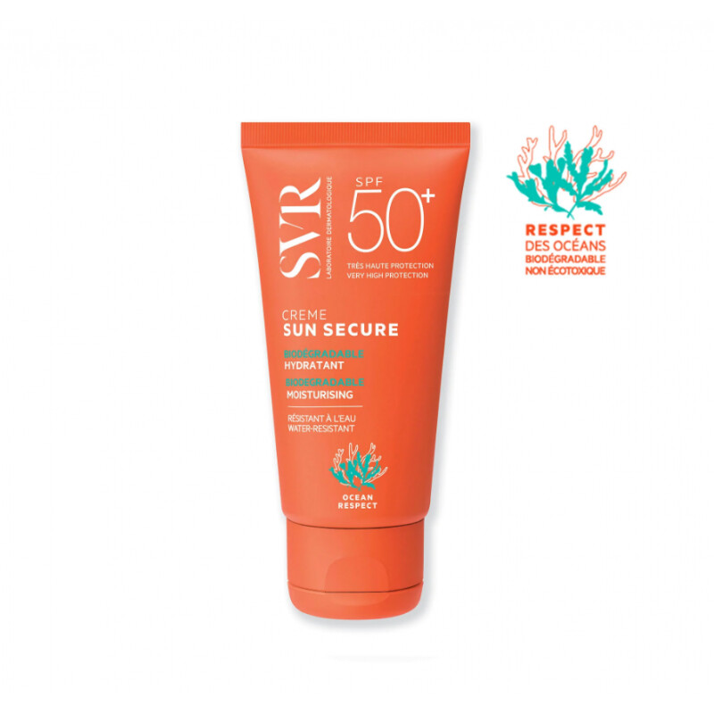 SVR Sun Secure Crème hydratante biodégradable SPF50+ 50 ml SVR Sun Secure Crème hydratante biodégradable SPF50+ 50 ml