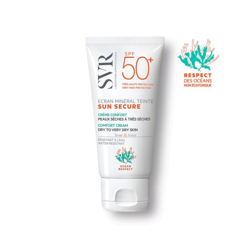 SVR Sun Secure Écran minéral teinté SPF50+ Peaux sèches à très sèches SVR Sun Secure Écran minéral teinté SPF50+ Peaux sèches à très sèches