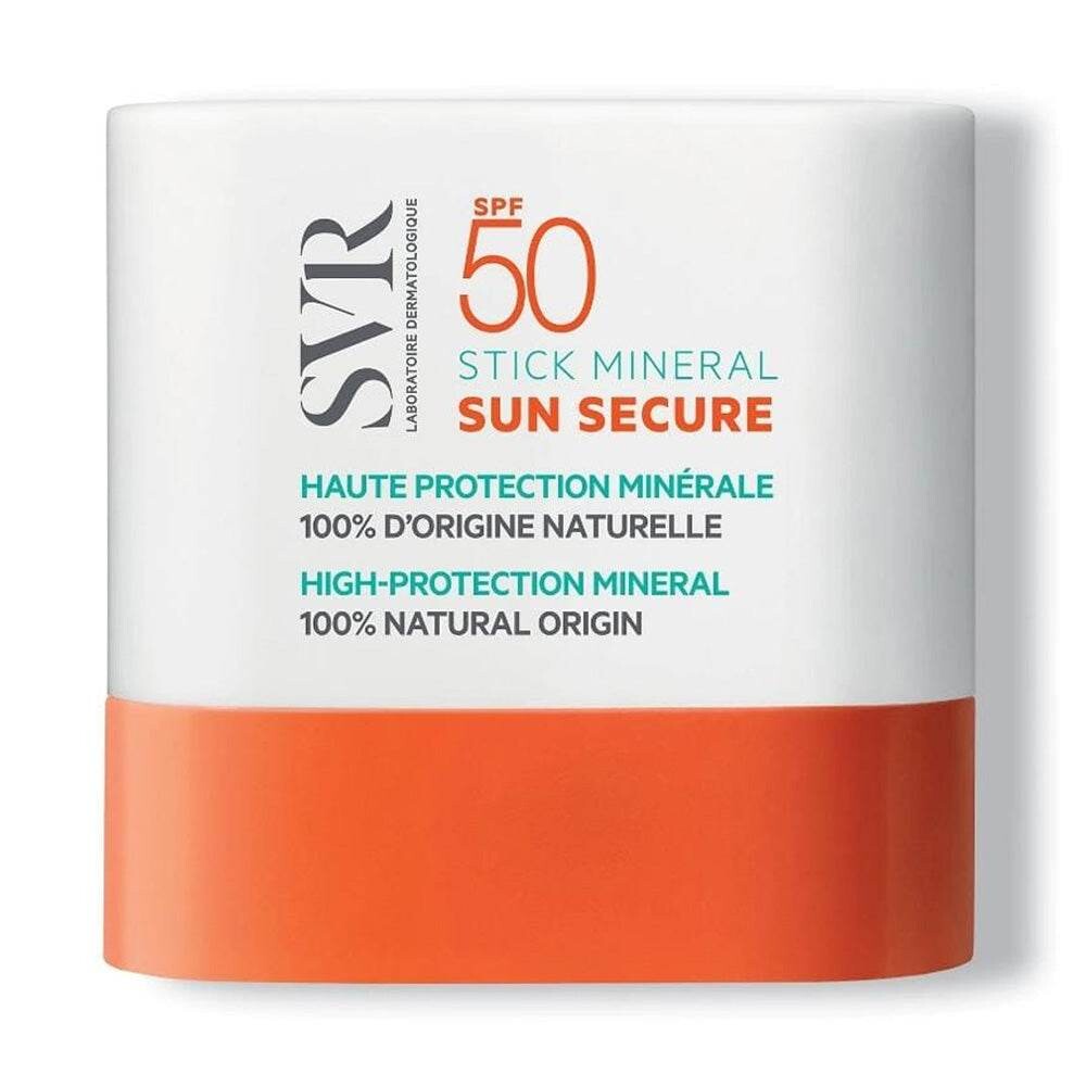 SVR Sun Secure Stick minéral SPF50 zones sensibles 10 g SVR Sun Secure Stick minéral SPF50 zones sensibles 10 g