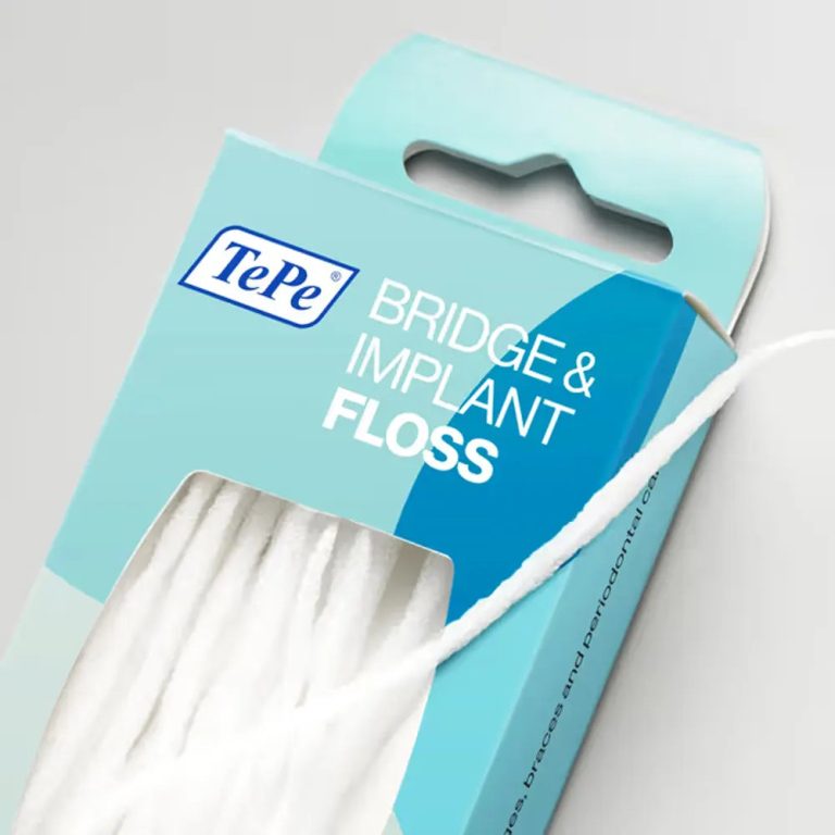 TePe Bridge & Implant Floss Fil dentaire 30 pièces