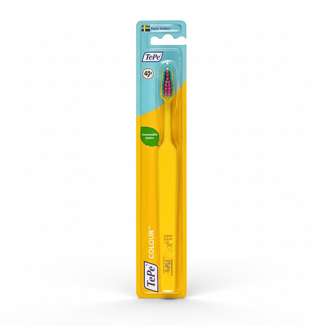 TePe Colour Brosse à dents soft Jaune TePe Colour Brosse à dents soft Jaune