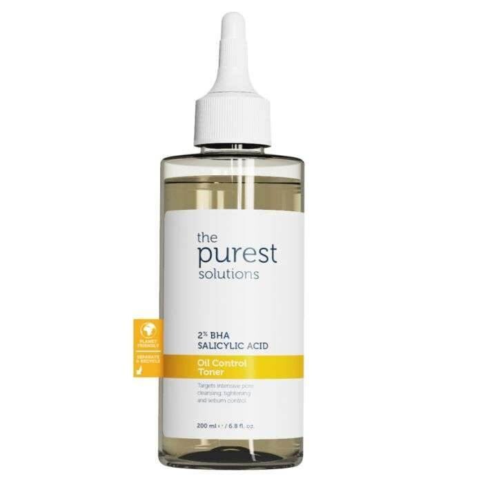 The Purest Solutions 2% BHA Salicylic Acid Oil Control Toner 200 ml