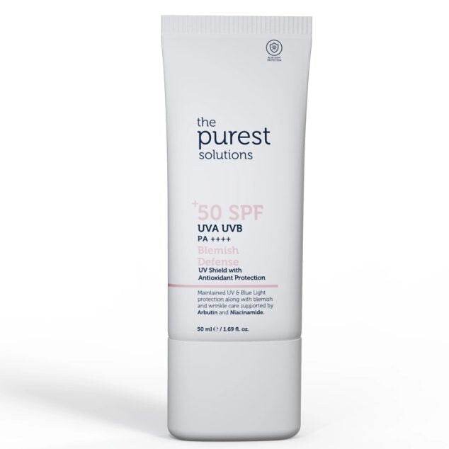 The Purest Solutions Crème solaire Blemish Defense SPF50+ 50 ml