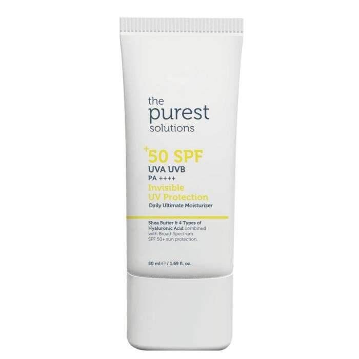 The Purest Solutions Crème solaire Invisible SPF50+ 50 ml