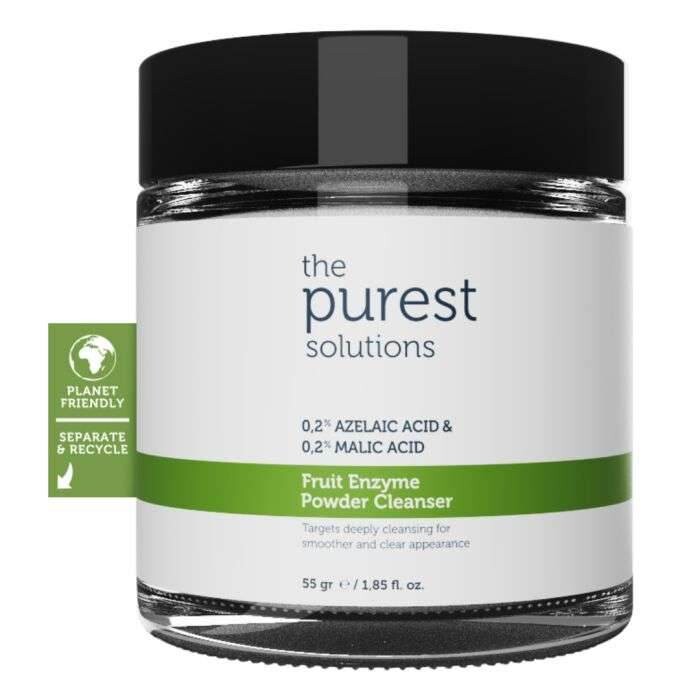 The Purest Solutions Poudre nettoyante Acide azélaïque 0,2% + Acide malique 0,2% 55 g