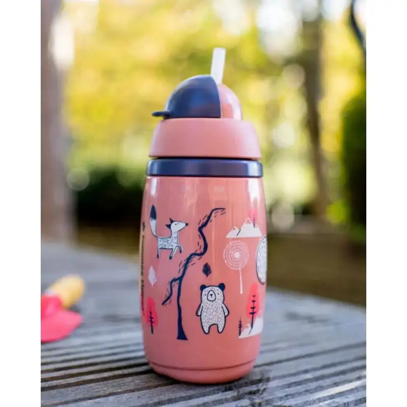 Tommee Tippee Superstar Tasse isotherme à paille Rose 266 ml Tommee Tippee Superstar Tasse isotherme à paille Rose 266 ml