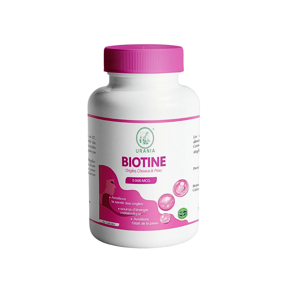 Urania Biotine 60 gélules Urania Biotine 60 gélules