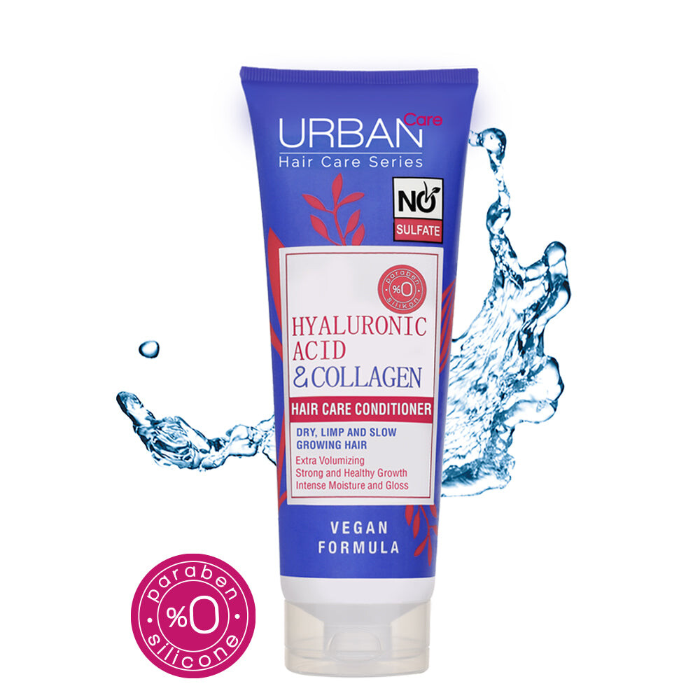 Urban Care Hyaluronic Acid & Collagen Après-shampooing 250 ml Urban Care Hyaluronic Acid & Collagen Après-shampooing 250 ml