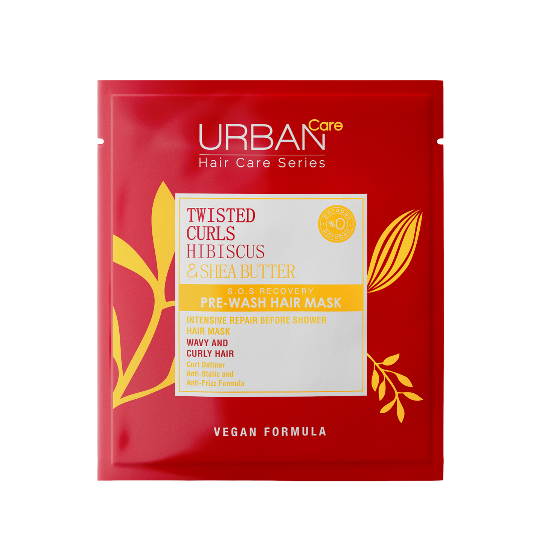 Urban Care Twisted Curls Hibiscus & Shea Butter Hair Mask 50 ml Urban Care Twisted Curls Hibiscus & Shea Butter Hair Mask 50 ml