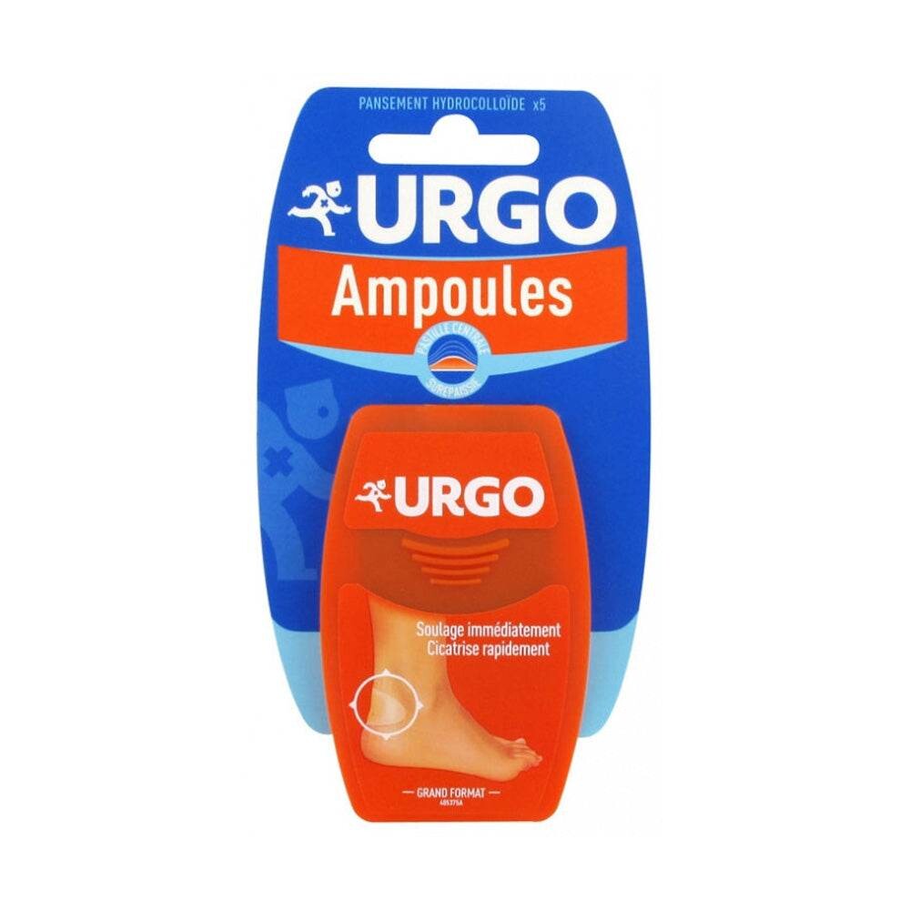 Urgo Ampoules Talon sport 5 pansements Urgo Ampoules Talon sport 5 pansements