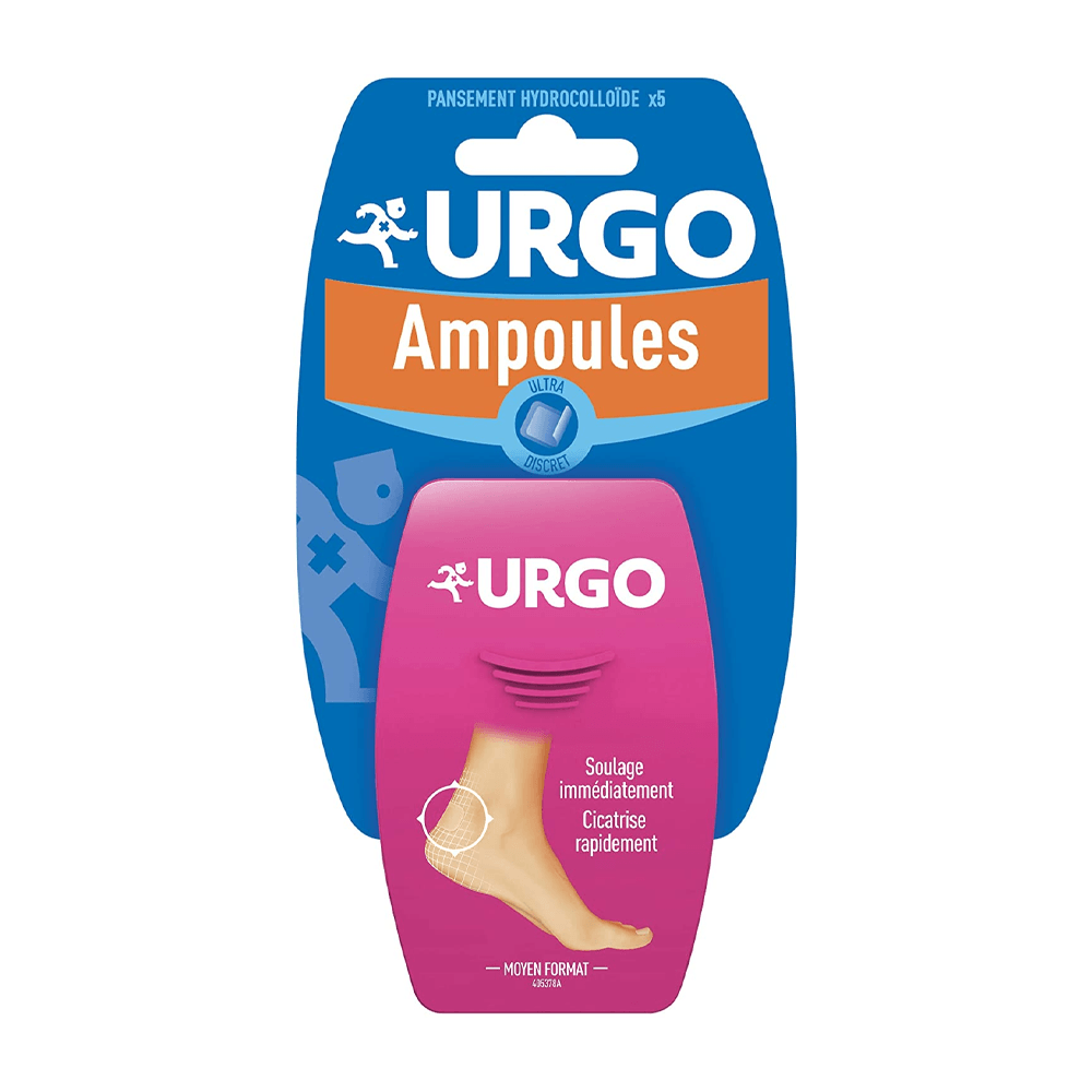 Urgo Ampoules Traitement ultra-discret Talon 5 pansements Urgo Ampoules Traitement ultra-discret Talon 5 pansements