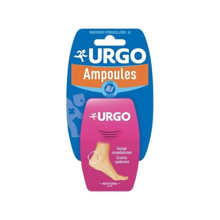 Urgo Ampoules Ultra discret moyen format 5 pansements