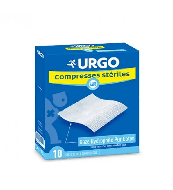 Urgo Compresses de gaze stériles 10 compresses Urgo Compresses de gaze stériles 10 compresses