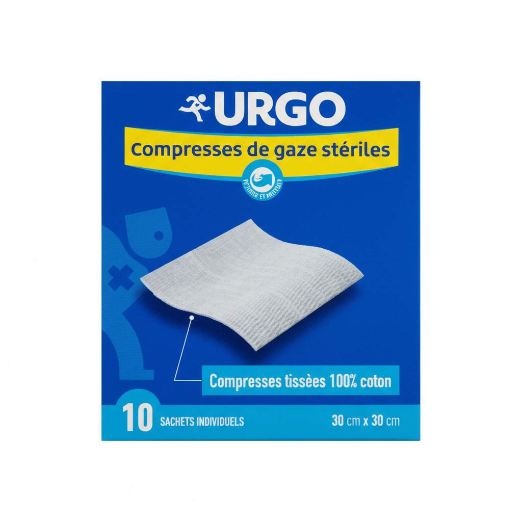 Urgo Compresses stériles tissées Urgo Compresses stériles tissées