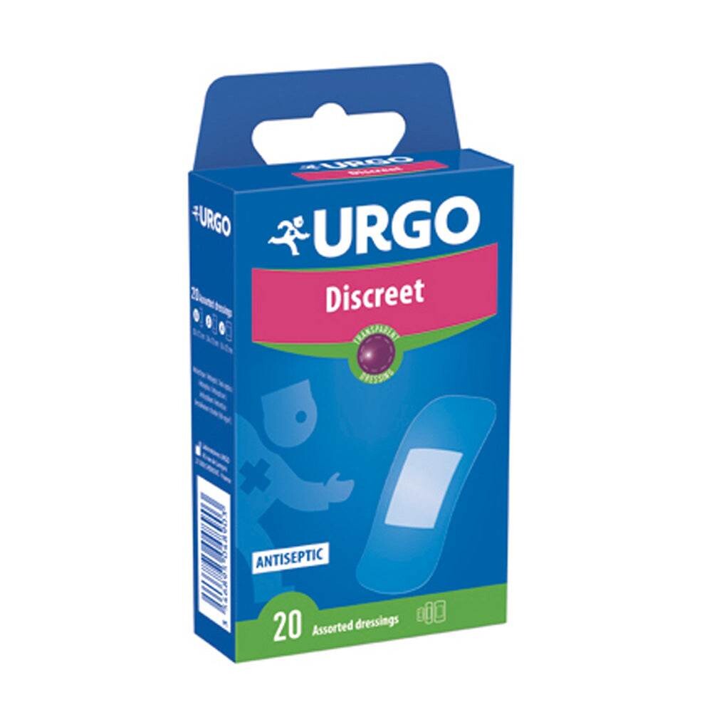 Urgo Discret Pansements antiseptiques Urgo Discret Pansements antiseptiques