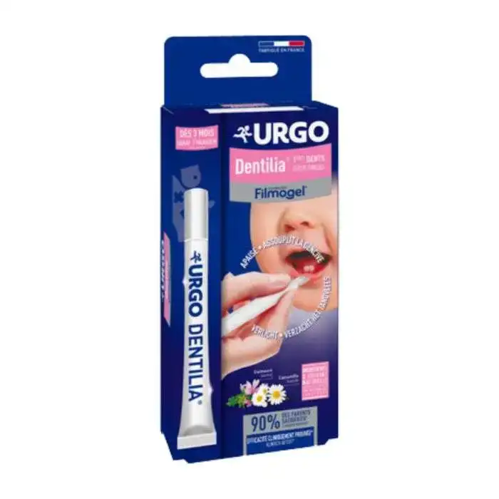 Urgo Filmogel Dentilia Gel apaisant premières dents 10 ml