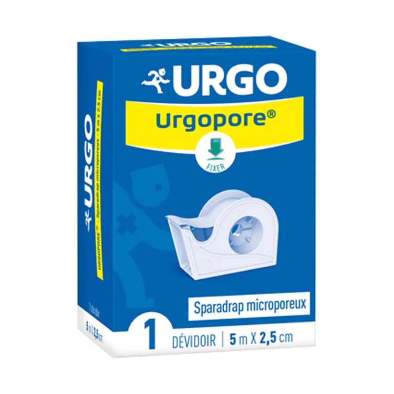 Urgo Urgopore Sparadrap dévidoir 5 m x 2,5 cm