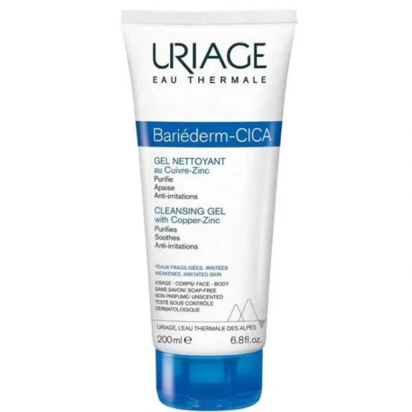Uriage Bariéderm Cica-Gel nettoyant 200 ml