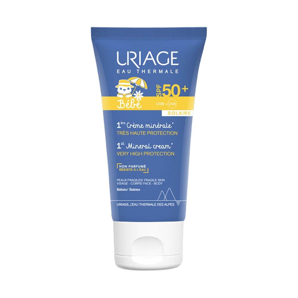 Uriage Bébé 1ère Crème minérale SPF50+ 50 ml