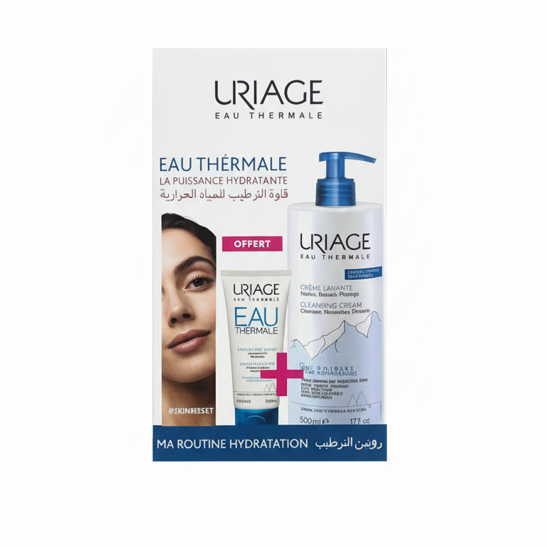 Uriage Coffret Crème lavante 500 ml + Lait velouté corps 200 ml