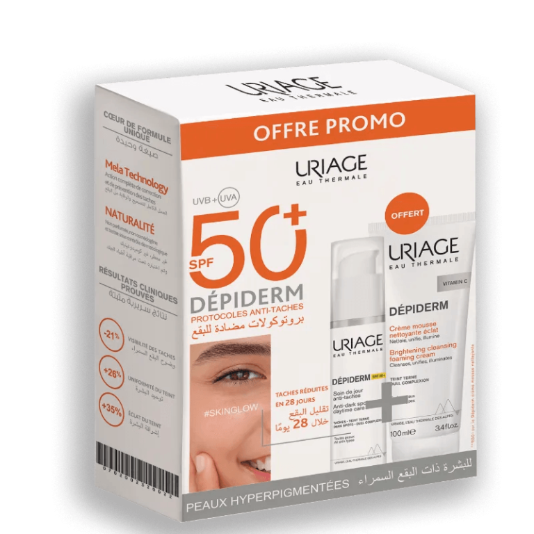 Uriage Coffret Dépiderm Soin 100 ml + Crème mousse