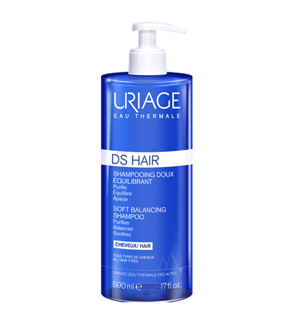 Uriage DS Hair Shampooing doux équilibrant 500 ml