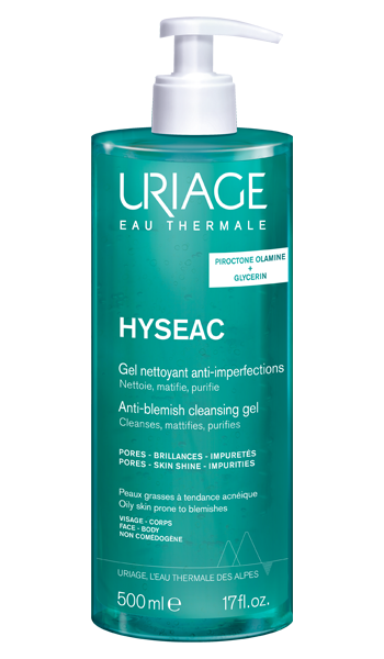 Uriage Hyséac Gel nettoyant purifiant 500 ml Uriage Hyséac Gel nettoyant purifiant 500 ml