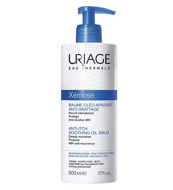 Uriage Xémose Baume oléo-apaisant anti-grattage 500 ml