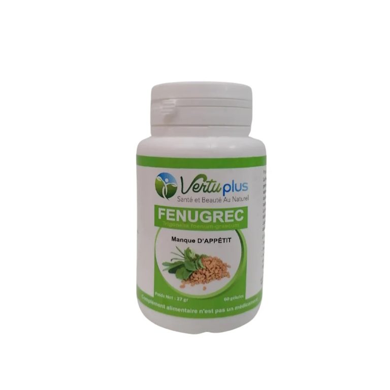 Vertu Plus Fenugrec + Vitamine B 60 gélules