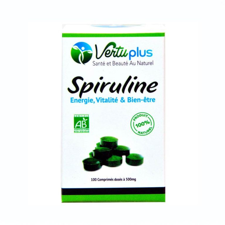 Vertu Plus Spiruline 100 comprimés