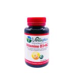 Vertu Plus Vitamine D3 + K2 50 capsules