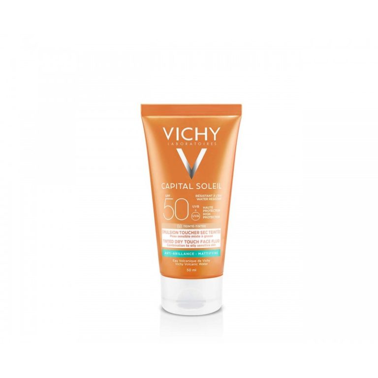 Vichy Capital Soleil BB Émulsion toucher sec teintée SPF50