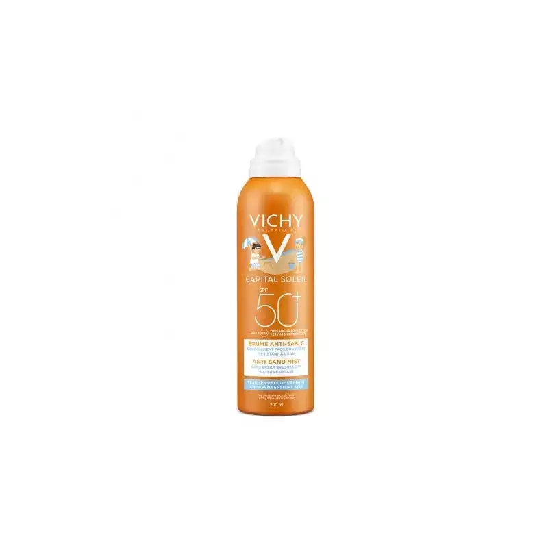 Vichy Capital Soleil Brume anti-sable enfants SPF50+ peau sensible Vichy Capital Soleil Brume anti-sable enfants SPF50+ peau sensible