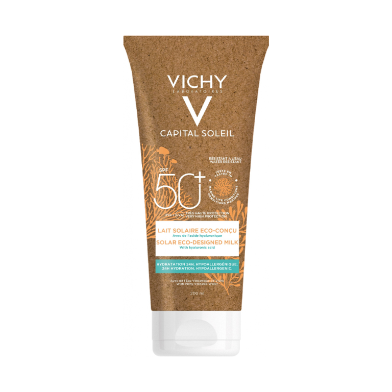 Vichy Capital Soleil Lait solaire éco-conçu SPF50+ 200 ml