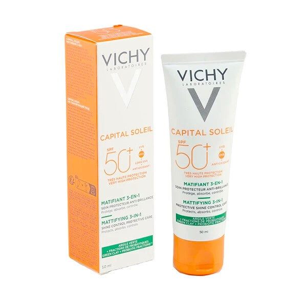 Vichy Capital Soleil Matifiant 3 en 1 SPF50+ 50 ml