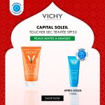 Vichy Capital Soleil Pack Crème anti-brillance teintée SPF50+ + Après-soleil 100 ml
