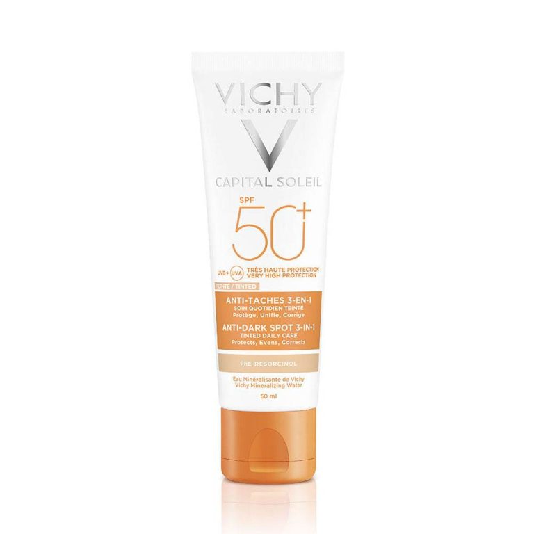 Vichy Capital Soleil Soin anti-taches teinté 3-en-1 SPF50+ 50 ml