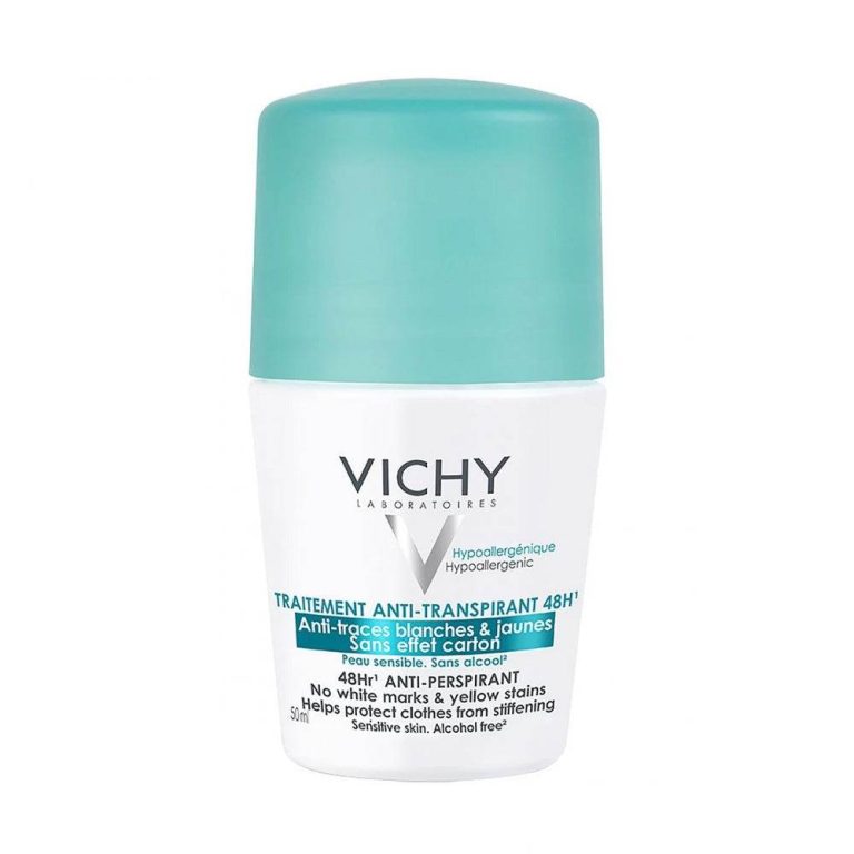 Vichy Déodorant bille anti-transpirant 48H anti-traces 50 ml