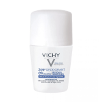 Vichy Déodorant roll-on toucher sec 24h 50 ml